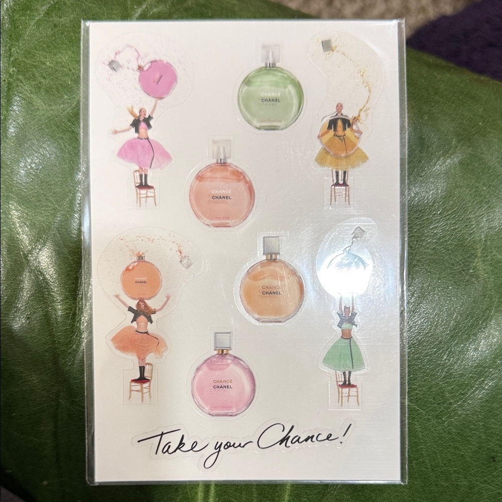 CHANEL Chance Stickers “Take your Chance”
